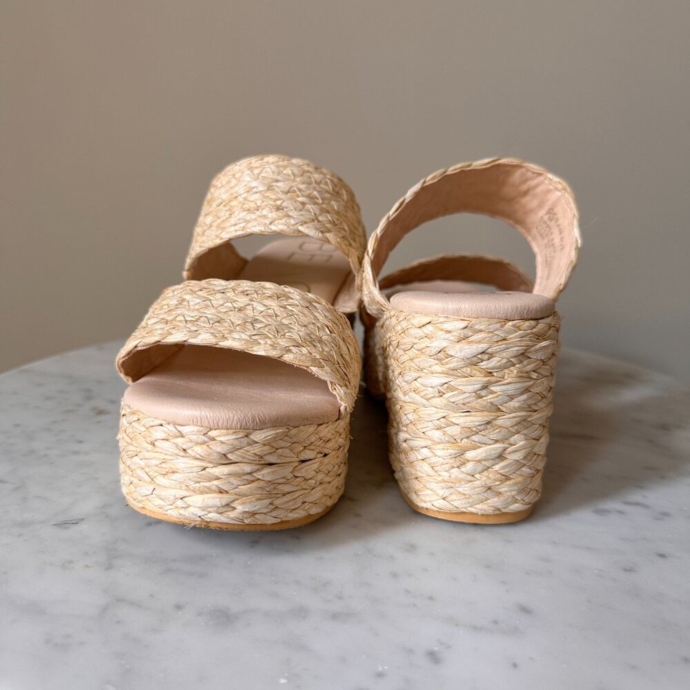 BEACH by Matisse Platform Wedges Size: 7– Boho Luxe- Coastal Cowgirl- Resort - Picture 2 of 9
